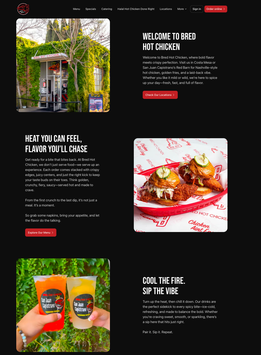 Consumer ecommerce website design and conversion focused digital experience